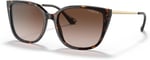 Vogue 0VO5435SI W65613 55 Kadın Güneş Gözlüğü, Dark Havana, 55