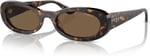 Vogue Eyewear Kadın Vo5582s Oval Güneş Gözlüğü