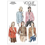 Vogue Patterns Kesim deseni, yün, çok renkli, beden D (12-14-16)