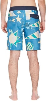Volcom A0812308 / GEO Stoney 19 Erkek Su Geçirmez Sörf Şortu (4 Yönlü Esnek), Mayo