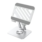 Voltix Tablet Standı 360° Dönebilen Tablet Tutucu Katlanabilir Alüminyum Tablet ve Telefon Standı - Seçenekler: Tablet Standı, Laptop Standı, Telefon/Tablet/Laptop Standı