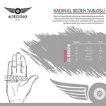 Voyage Fingerless Kadın Sürücü Eldiveni (Kırmızı)