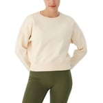 W Bar Split Crop Kadın Sweatshirt