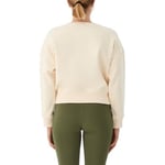 W Bar Split Crop Kadın Sweatshirt