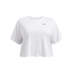 W Boxy Crop Kadın Siyah Günlük Stil T-Shirt 1386845-001