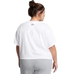 W Boxy Crop Kadın Siyah Günlük Stil T-Shirt 1386845-001