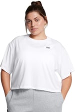 W Boxy Crop Kadın Siyah Günlük Stil T-Shirt 1386845-001