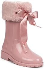 W10239 K Campera Charol Soft Yağmur Pembe Çocuk Çizme