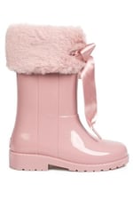 W10239 K Campera Charol Soft Yağmur Pembe Çocuk Çizme