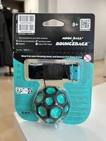 Waboba Bounceback İpli, Hareketli Oyun Topu, Turkuaz, 6 cm Top Çapı, 120 cm İp Uzunluğu, El-Göz Koordinasyon Geliştirici, Velcro Bileklikli
