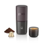 WACACO Elektrikli ve Taşınabilir Kahve Makinesi, 4 Kahve Çeşidi ve Hızlı Isınma, 3 x 3000mAh Pil ile 5 Espresso'ye Kadar, 20 Bar Taşınabilir Espresso Makinesi Öğütülmüş Kahve ve NS Kapsül İçin
