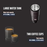 WACACO Elektrikli ve Taşınabilir Kahve Makinesi, 4 Kahve Çeşidi ve Hızlı Isınma, 3 x 3000mAh Pil ile 5 Espresso'ye Kadar, 20 Bar Taşınabilir Espresso Makinesi Öğütülmüş Kahve ve NS Kapsül İçin