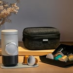 WACACO Minipresso NS2 Çantası, Kapsül Kutusu, Altlık ve Havlu ile Koruyucu Kılıf, Minipresso NS2 Makinesi için Aksesuar