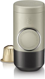 WACACO Minipresso NS2 Taşınabilir Espresso Makinesi, Minipresso NS'nin Yeni Nesli, Elle Çalışan Kahve Makinesi, Nespresso Orijinal Kapsülleri ve Uyumluları ile Uyumlu (NS Kapsülleri)