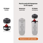 Wacaco Nanopresso NS adaptörü, Nanopresso taşınabilir espresso makinesi için aksesuar, NS kapsülleri ile uyumlu, seyahat, kamp veya ofis için mükemmel (mini pressoya uymaz)
