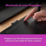Wacom Intuos CTL4100 çizim tableti Mac, PC, Chromebook ve Android için, küçük, yazılım dahil, siyah