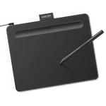 Wacom Intuos CTL4100 çizim tableti Mac, PC, Chromebook ve Android için, küçük, yazılım dahil, siyah