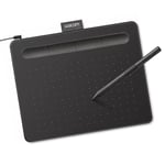 Wacom Intuos CTL4100 çizim tableti Mac, PC, Chromebook ve Android için, küçük, yazılım dahil, siyah