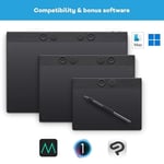 Wacom Intuos Pro S - PTK470K0B - Yenilikçi grafik tableti, Wacom Pro Pen 3 dahil, video düzenleme