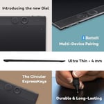 Wacom Intuos Pro S - PTK470K0B - Yenilikçi grafik tableti, Wacom Pro Pen 3 dahil, video düzenleme