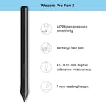 Wacom One CTL-472-N Creative Pen Çizim Tableti, USB, 3600 W, Baskıya Duyarlı Kalem, Siyah