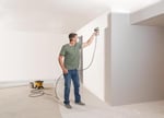 WAGNER Airless boya püskürtme sistemi Control 150M, duvar boyaları, cilalar, vernikler, ahşa & korozyon koruması için, iç ve dış mekanlarda, 0-900 ml/dak, 110 bar, hazne hacmi 5500 ml, hortum 7,5 m