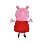 Wahu Aqua Pals Peppa Pig Peluş Su Oyuncağı, 2 Yaş ve Üzeri Çocuklar için, Hızlı Kuruyan Su Geçirmez Peluş Oyuncak Havuz ve Küvet için, Pembe/Kırmızı, 40,64 cm