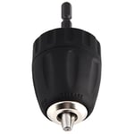 Walfront SDS Matkap aynası adaptörü 3/8‑24unf 0,8‑10 mm Anahtarsız Matkap Ucu Chuck Clip 1/4 inç Altıgen Şaft Adaptörlü