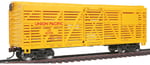 Walthers Trainline HO Ölçekli Model 40' Metal Tekerlekli Stok Araba Union Pacific