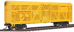 Walthers Trainline HO Ölçekli Model 40' Metal Tekerlekli Stok Araba Union Pacific