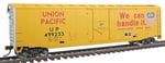 Walthers Trainline HO Ölçekli Model 50' Geçmeli Kapı Boxcar Metal Tekerlekler Union Pacific ile