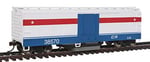 Walthers Trainline HO Ölçekli Model Parça Krom Temizleme Arabası, 931-1484 - Seçenekler: Conrail, Denver & Rio Grande Western(TM), Amtrak...