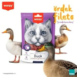 Wanpy Gerçek Ördek Fileto 80 gr Yumuşak Kedi Ödülü