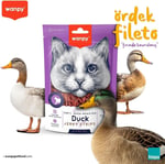 Wanpy Gerçek Ördek Fileto 80 gr Yumuşak Kedi Ödülü