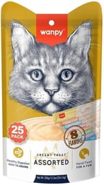 Wanpy Karışık Krema Kedi Ödülü 25x14gr