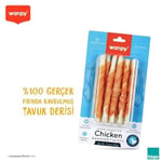 Wanpy Tavuk Sargılı Çiğneme Çubukları 85 g, Köpek Ödülü