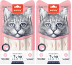Wanpy Ton Balığı&Karides 5x14 gr Likit Kedi Ödülü 2li paket