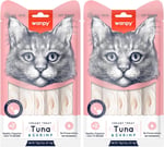Wanpy Ton Balığı&Karides 5x14 gr Likit Kedi Ödülü 2li paket