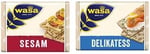 Wasa Susamlı Gevrek Ekmek (Crispbread Sesam) 200 Gr ve Wasa İnce Gevrek Ekmek (Crispbread Delikatess) 270 g.
