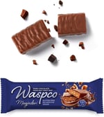 Waspco Bitter Çikolata Kaplı Fındıklı Meyve Bar 35g x 12 Adet