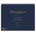 Waterman Dolma Kalem Kartuşu, Siyah, 8'li Paket