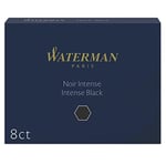 Waterman Dolma Kalem Kartuşu, Siyah, 8'li Paket