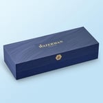 Waterman Hemisphere Mat Siyah Altın Tasarımlı Roller Kalem, Ince Uç, Siyah Mürekkep