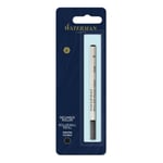 Waterman Roller Kalem Refill, Tekli Blister, Fine (F) Uç, Siyah - 1964019