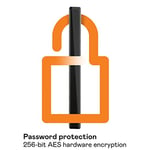 WD 6 TB My Passport taşınabilir harici sabit disk, cihaz yönetim yazılımı, yedekleme ve şifre koruması, PC, Xbox ve PS4 ile uyumlu, siyah