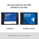 WD Blue SA510 SATA SSD 1 TB 2,5 inç (560 MB/s'ye kadar okuma, 520 MB/s'ye kadar yazma, PC/dizüstü bilgisayar için yükseltme, Dropbox Professional, Western Digital SSD Dashboar - Seçenekler: 1 TB, 4 TB
