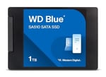 WD Blue SA510 SATA SSD 1 TB 2,5 inç (560 MB/s'ye kadar okuma, 520 MB/s'ye kadar yazma, PC/dizüstü bilgisayar için yükseltme, Dropbox Professional, Western Digital SSD Dashboar - Seçenekler: 1 TB, 4 TB