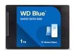 WD Blue SA510 SATA SSD 1 TB 2,5 inç (560 MB/s'ye kadar okuma, 520 MB/s'ye kadar yazma, PC/dizüstü bilgisayar için yükseltme, Dropbox Professional, Western Digital SSD Dashboar - Seçenekler: 1 TB, 4 TB