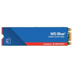 WD Blue SA510 SATA SSD 500 GB M.2 2280 (560 MB/s'ye kadar okuma, 510 MB/s'ye kadar yazma, PC/dizüstü bilgisayar için yükseltme, Dropbox Professional, Western Digital SSD Dashboard)