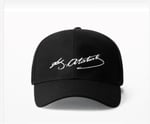 Wearflawless Unısex Kemal Atatürk Şapka Atatürk İmzalı Şapka Siyah Standart